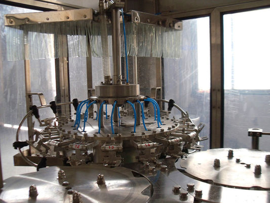 High Capacity Mineral Water Bottle Filling Machine for Glass bottles , Rotary Type