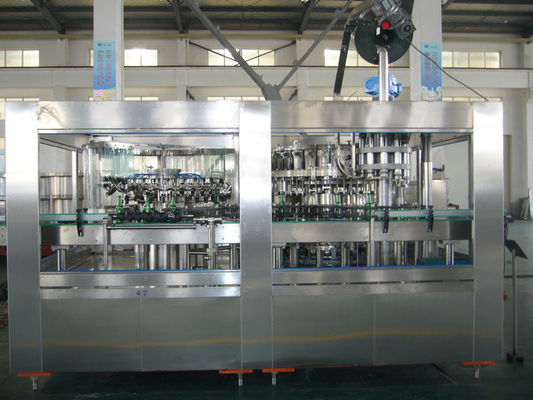 Wine , Beer , Beverage Glass Bottle Filling Machine 24 Head 10000BPH High Speed and Aseptic