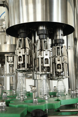Rinser Filler Capper Monobloc Glass Bottle Filling Machine for Liquid Beverage , Wine , Beer
