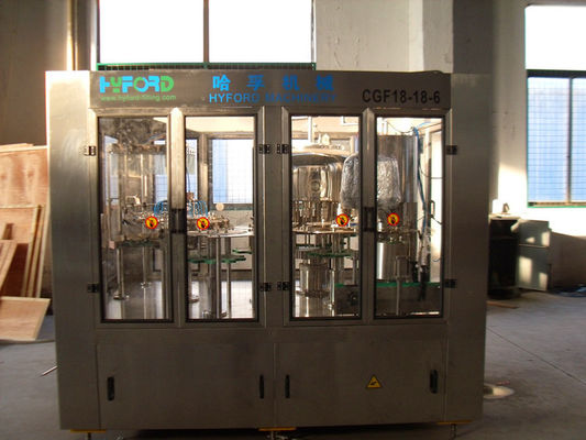 High Capacity Mineral Water Bottle Filling Machine for Glass bottles , Rotary Type